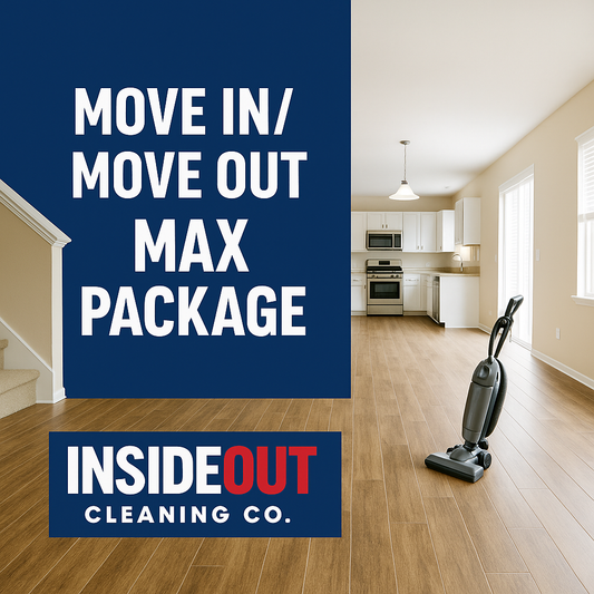 Move In/Move Out Max Package – Full Turnover Deep Cleaning in Elgin, St. Charles, Bartlett & Nearby